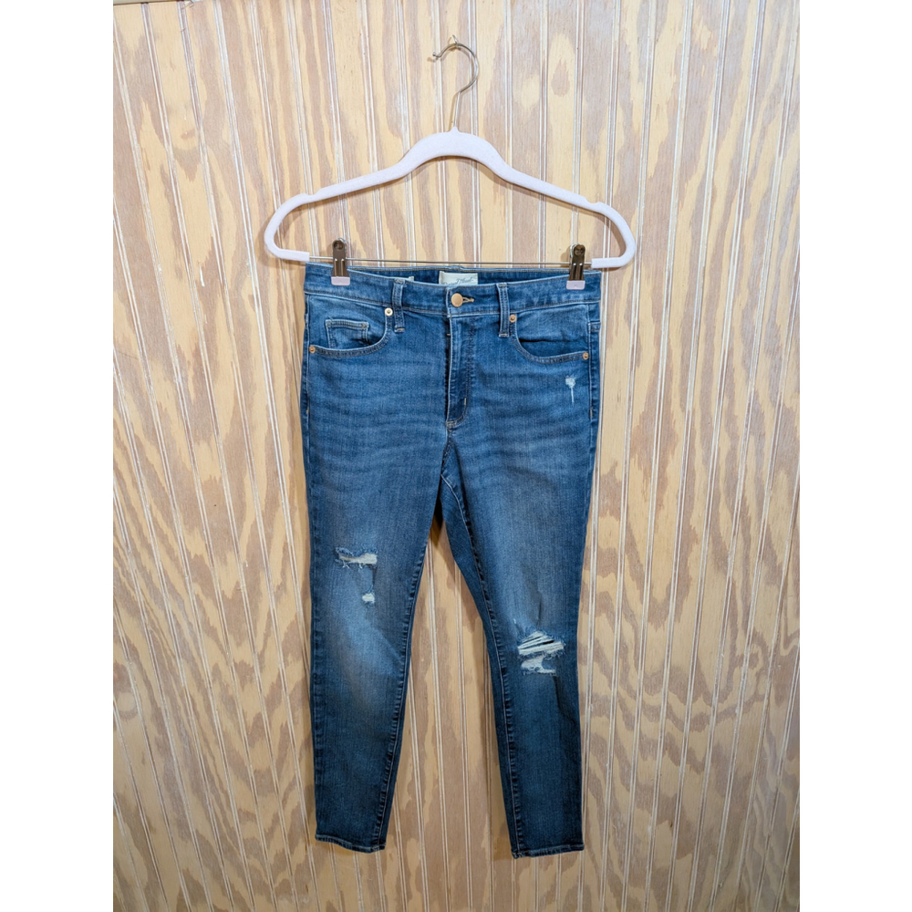 NWOT 6/28R Women's Distressed High Rise Skinny Jeans - Picture 2 of 10